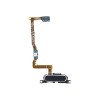 Bouton home noir avec nappe pour Samsung Galaxy Alpha  (G850F)