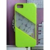 Coque iPhone 5 et 5S Reyna Vert fluo