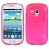 Coque Galaxy Note 2 Silicone S Line Fushia