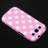 Coque Galaxy S3 Points Rose