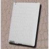 Coque iPad 2, 3 et 4 Style Croco Blanc