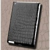 Coque iPad 2, 3 et 4 Style Croco Noir