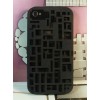 Coque iPhone 4 et iPhone 4S Freshfiber Noir