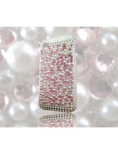 Coque Iphone 4 et 4S Fantaisie Strass Perles