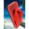 Coque iPhone 4 et 4S Fantaisie Tong Rouge