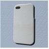 Coque iPhone 4 et 4S Style Croco Blanc