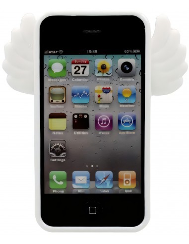 Coque Iphone 4 Ailes Phospho