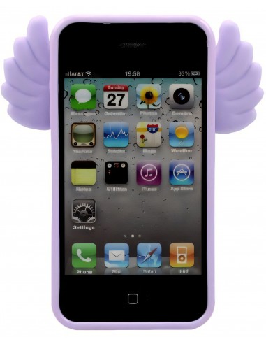 Coque Iphone 4 Ailes Phospho