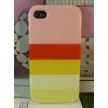 Coque iPhone 4 Arc en ciel Rose