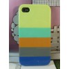 Coque iPhone 4 Arc en ciel Vert