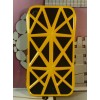 Coque iPhone 4 Aventador jaune