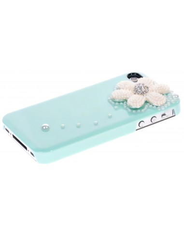 Coque Iphone 4 Fleur Luxe