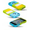Coque iPhone 4 Funny Bleu clair