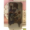 Coque iPhone 4 Ice Cream Noir