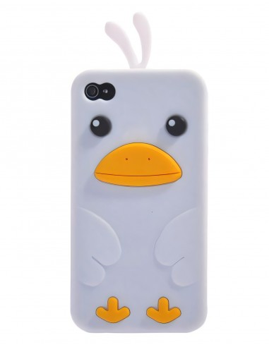 Coque Iphone 4 Silicone Canard Mignon