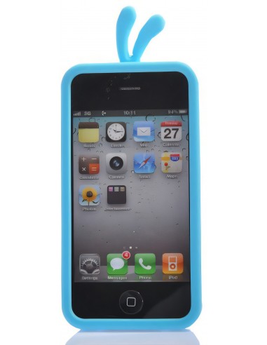Coque Iphone 4 Silicone Canard Mignon