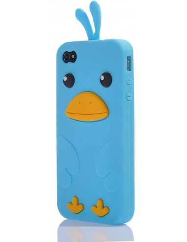 Coque Iphone 4 Silicone Canard Mignon