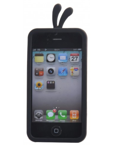 Coque Iphone 4 Silicone Canard Mignon
