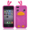 Coque Iphone 4 Silicone Canard Mignon