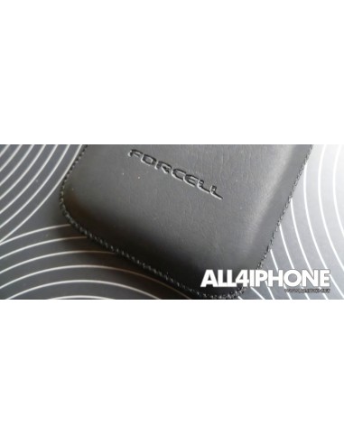 Coque Iphone 4, 4S, 3G, 3GS Forcell Noir Lisse