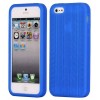 Coque iPhone 5 et 5S Pneu Bleu