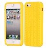 Coque iPhone 5 et 5S Pneu jaune