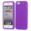 Coque iPhone 5 et 5S Pneu Violet