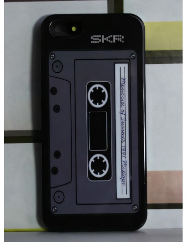 Coque Iphone 5 et 5S Retro Cassette SKR Mixtape
