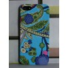 Coque iPhone 5 et 5S Style Art Japonnais Bleu clair