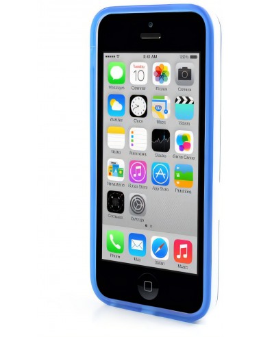 Coque Iphone 5C silicone Hybride