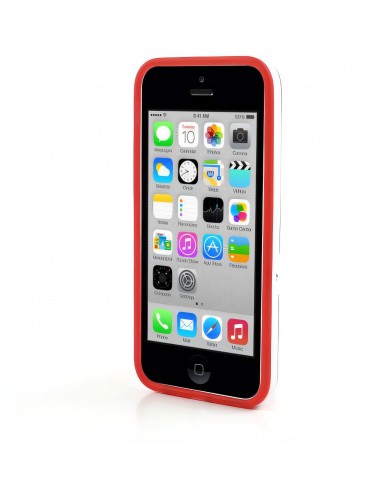 Coque Iphone 5C silicone Hybride