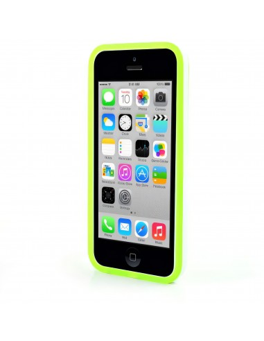 Coque Iphone 5C silicone Hybride