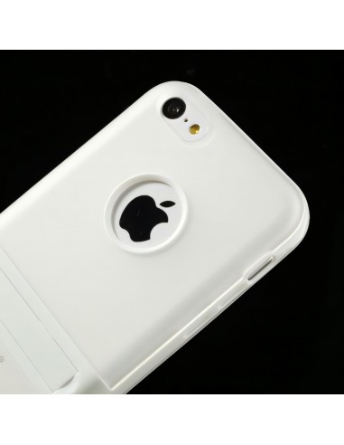 Coque Iphone 5C silicone Hybride Transparent