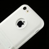 Coque Iphone 5C silicone Hybride Transparent