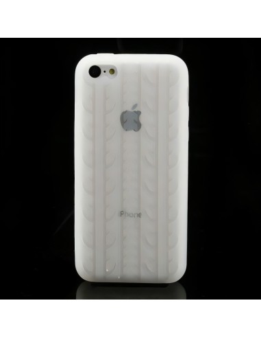Coque Iphone 5C Silicone Pneu