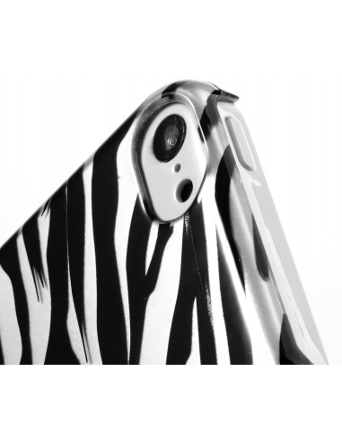 Coque Iphone 5C Silicone Zèbre