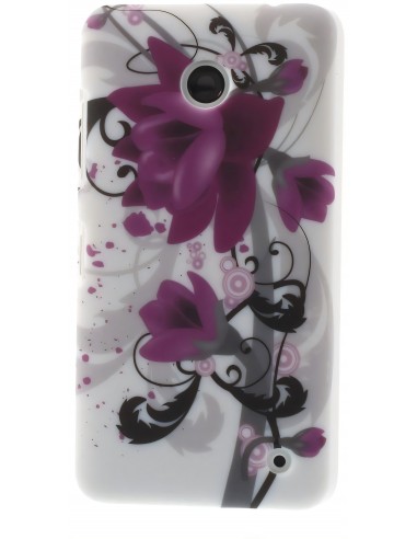 Coque Lumia 635 et 630 silicone PVC Lotus