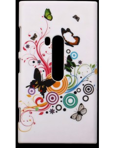 Coque Lumia 920 Papillons Blanc Coque Lumia 920 Papillons Blanc