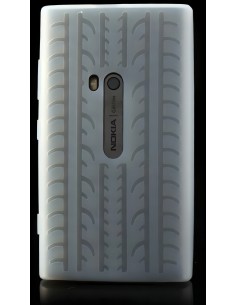 Coque Lumia 920 silicone Pneu Blanc Coque Lumia 920 silicone Pneu Blanc