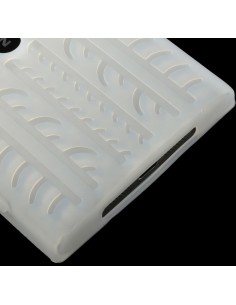 Coque Lumia 920 silicone Pneu Blanc Coque Lumia 920 silicone Pneu Blanc