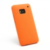 Coque HTC One M7 Silicone Matte Orange