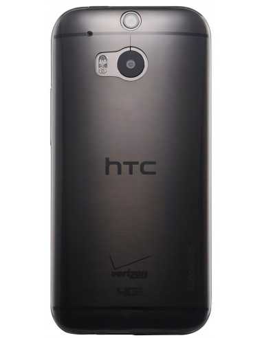Coque HTC One M8 Silicone Baseus Air Noir Transpant