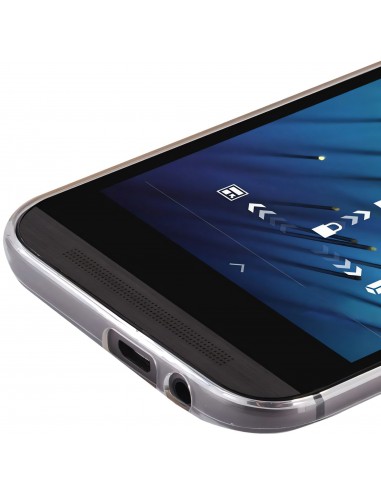 Coque HTC One M8 Silicone Baseus Air Transparent