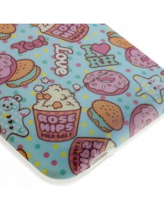 Coque HTC One Mini M4 Silicone Donuts & Pop Coque HTC One Mini M4 Silicone Donuts & Pop