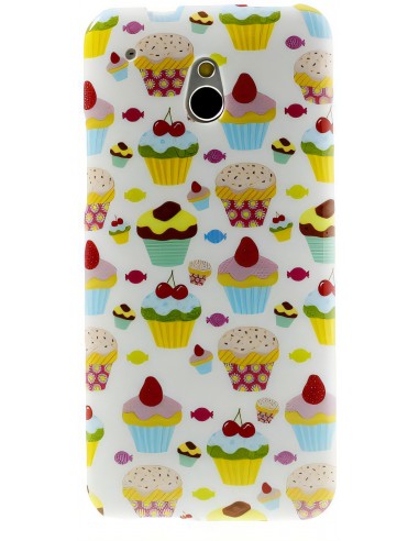 Coque HTC One Mini M4 Silicone Lovely cake