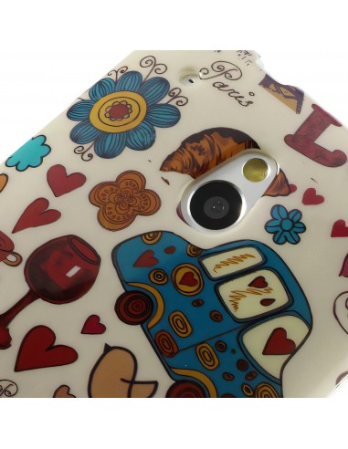 Coque HTC One Mini M4 Silicone Paris