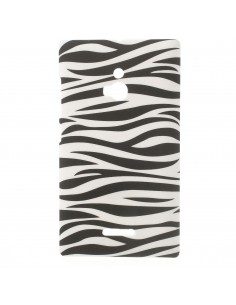 Coque Nokia XL silicone PVC Nokia XL Zebre Coque Nokia XL silicone PVC Nokia XL Zebre
