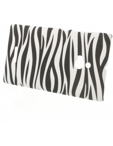 Coque Nokia XL silicone PVC Nokia XL Zebre