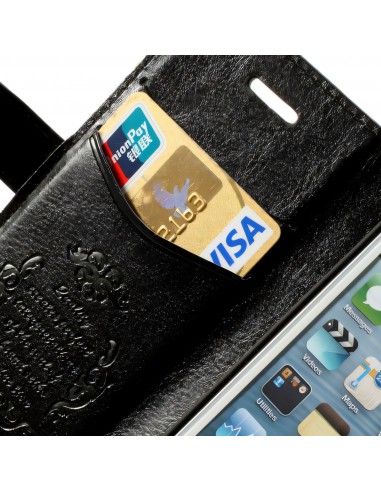 Etui Iphone 5C Portefeuille Cuir