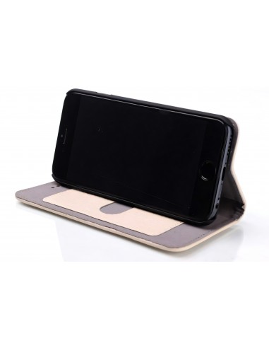 Etui Iphone 6 cuir Magnetic